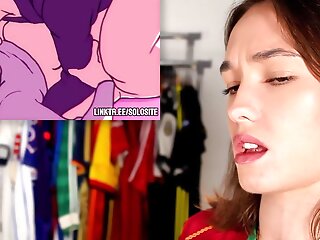 brunette cute masturbates